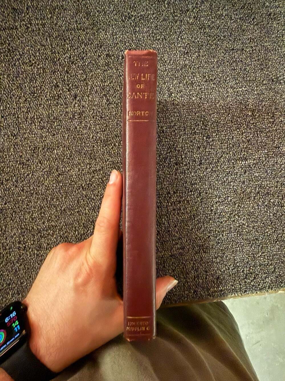 The New Life of Dante Alighieri by Charles Eliot Norton, Houghton Mifflin Compan